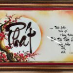 Tranh thư pháp chữ Phát