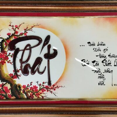 Tranh thư pháp chữ Phát