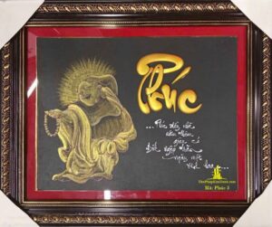 Tranh thư pháp chữ Phúc