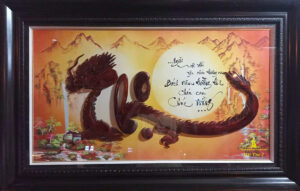 tranh thư pháp chữ thọ