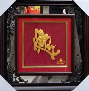 tranh thư pháp chữ phúc