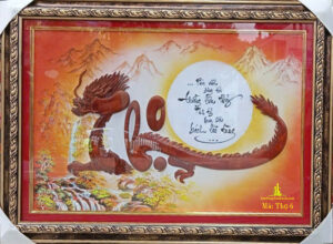 tranh thư pháp chữ thọ
