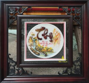 Tranh thư pháp chữ Thọ