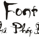 font chữ thư pháp