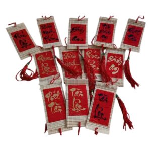 mành tre trang trí tết