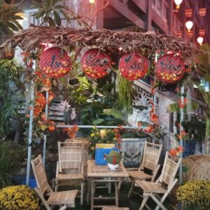 Mẫu mẹt tre trang trí tết