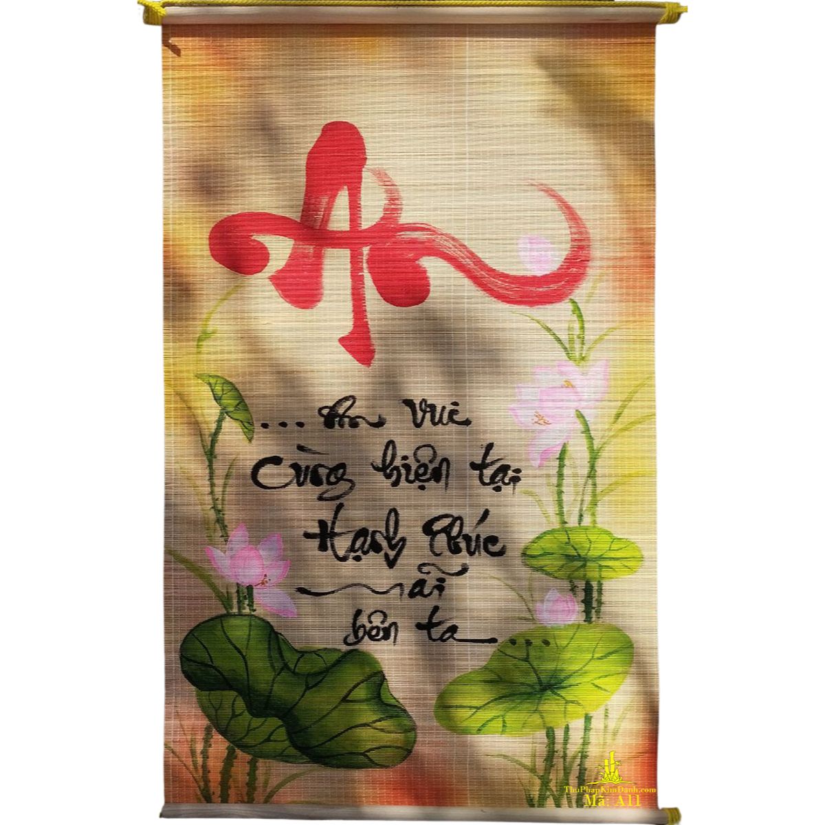 tranh thư pháp chữ an