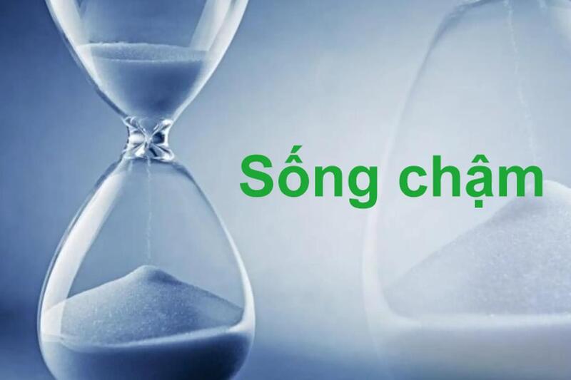 Sống chậm lại, không chạy theo người khác sẽ giúp bạn có cuộc sống bình yên