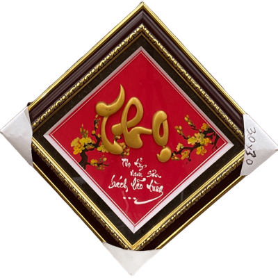 tranh thư pháp chữ quốc ngữ
